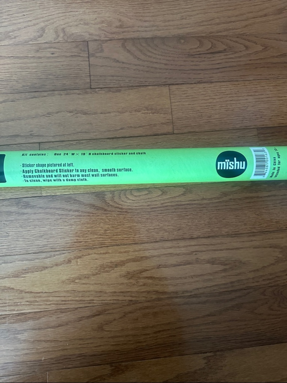 Mishu Green Chalkboard Sticker Roll - Removable Home Party Surface